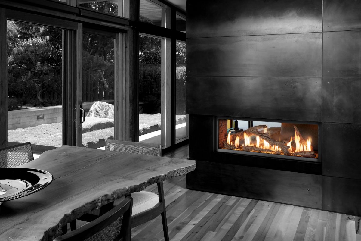Lopi Gas Inbuilt See-Through Fireplaces - Lopi Fireplaces Australia