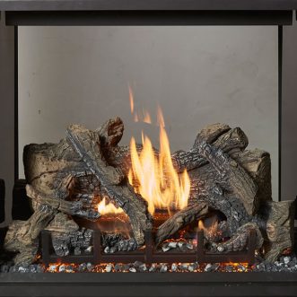 Lopi ProBuilder 36CF ST - Double Sided Gas Fireplace