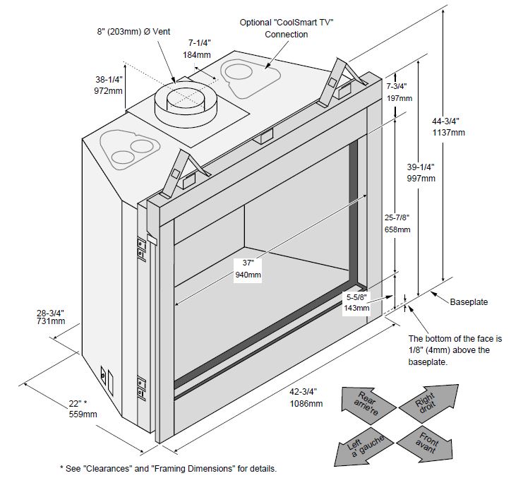 864 40K Dimensions