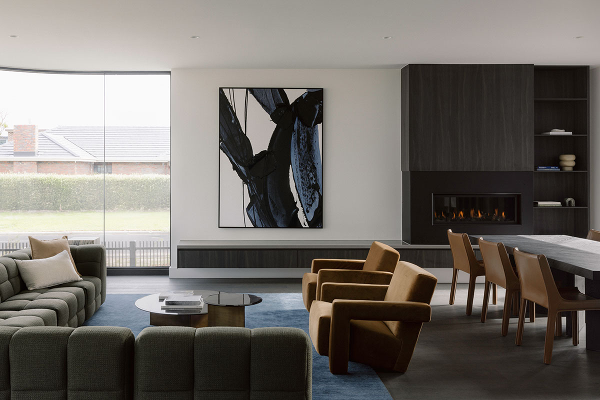 Modern Comfort by the Coast: Lopi 4415 HO GS2 Linear Gas Fireplace